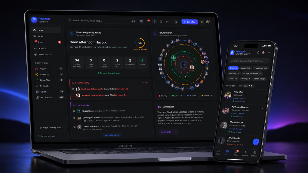 Rolonote Multi-Device Mockup